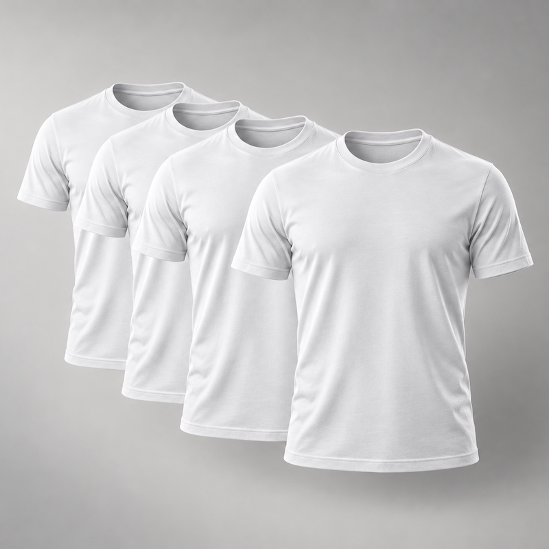 Pack de 4 - Blanc