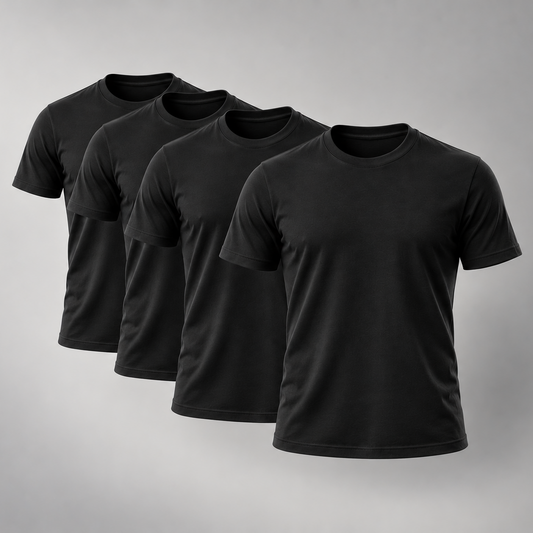 Pack de 4 - Noir