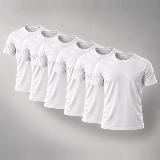 Pack de 6 - Blanc