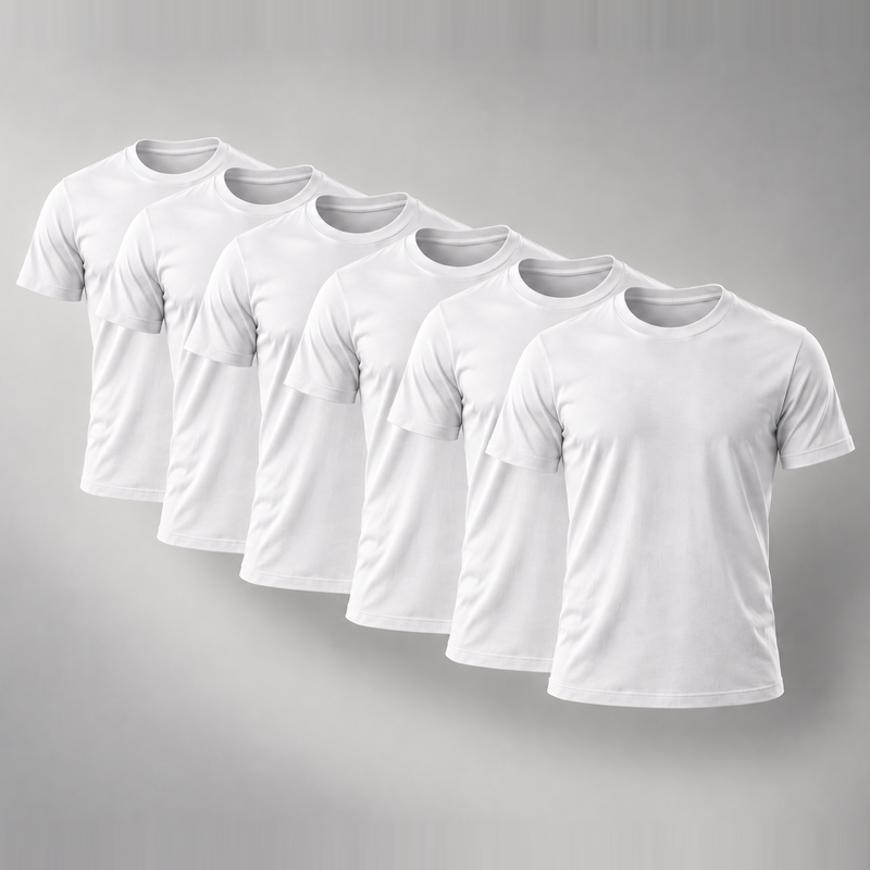 Pack de 6 - Blanc