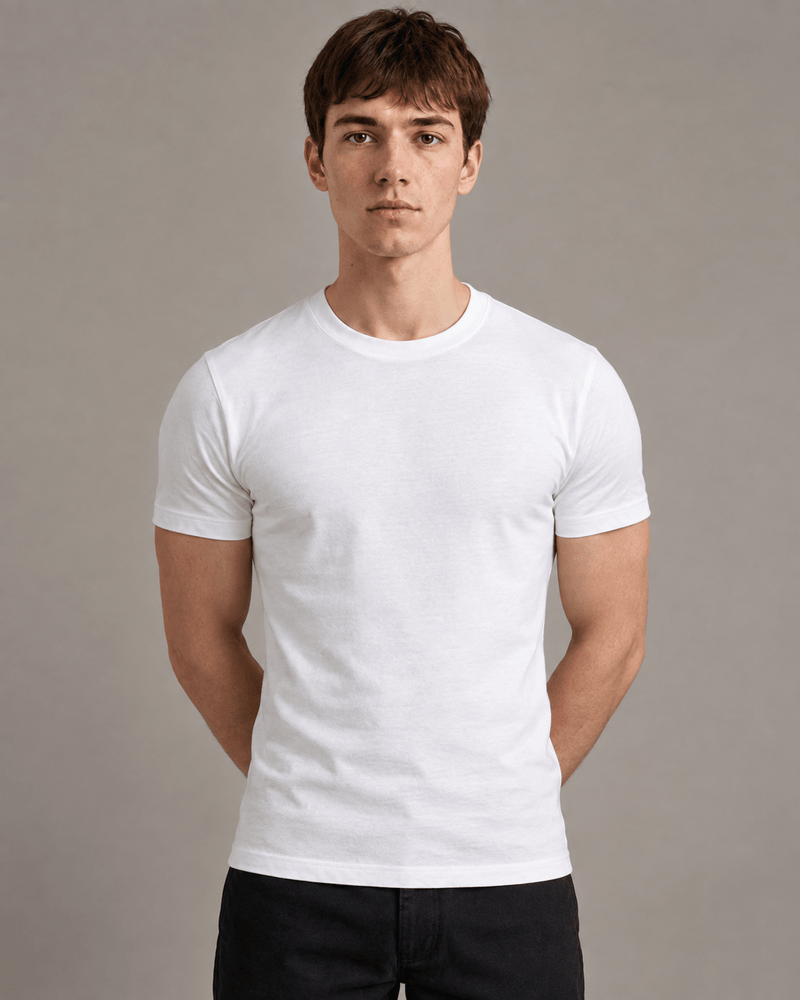 Le t-shirt SCULPT porté