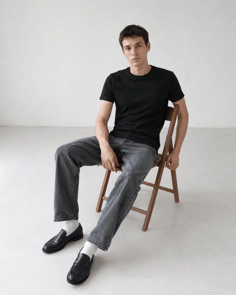 Le t-shirt SCULPT porté